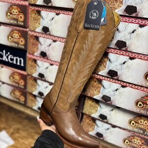 Leather and suede Boots - Rockem 8.5 NWT